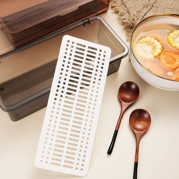 Plastic dust-proof drain chopstick holder - Image 5