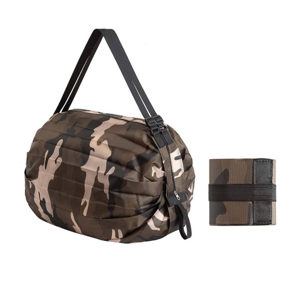 One-Shoulder Reusable Folding Grocery Bags for Shopping