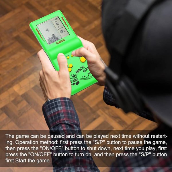 3.5-Inch Large Screen Puzzle Block Game Console - Image 4