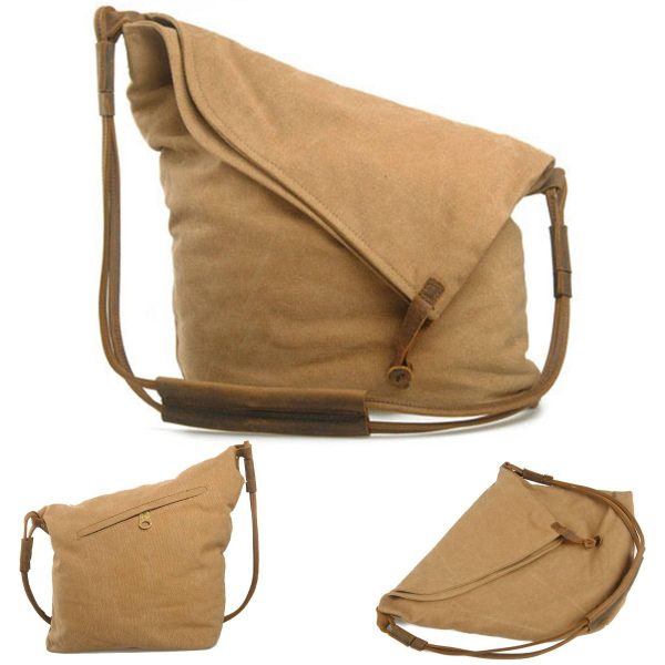 Canvas Foldable cross-body bag - Image 10