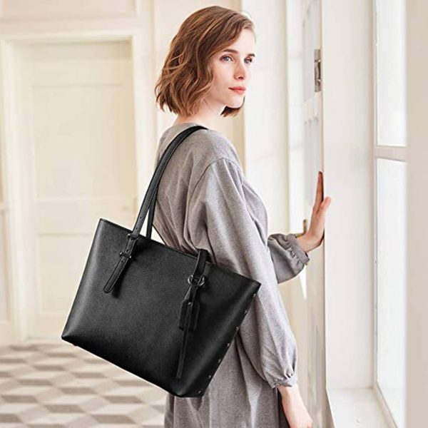 Women PU Leather Purses and Handbags - Image 7