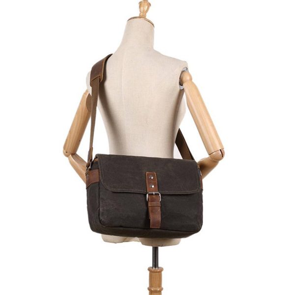 Canvas Men Vintage Waterproof Camera Cross-body bag - Image 3