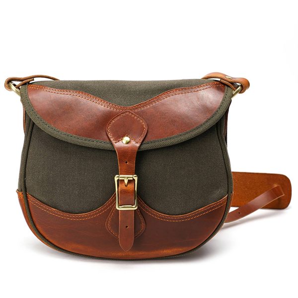 Retro oil wax canvas bag