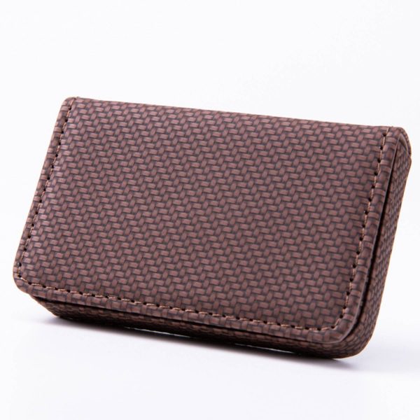 PU leather business card storage bag - Image 2