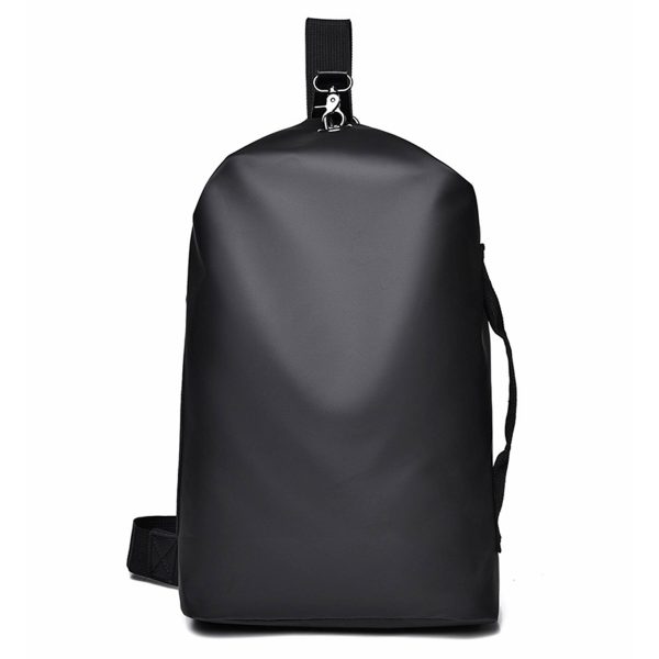 Nylon Sling Backpack with USB crossbody bag for Men - Image 2