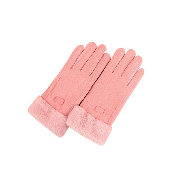 Windproof Fleece Deryl Touchscreen Winter Gloves - Image 3