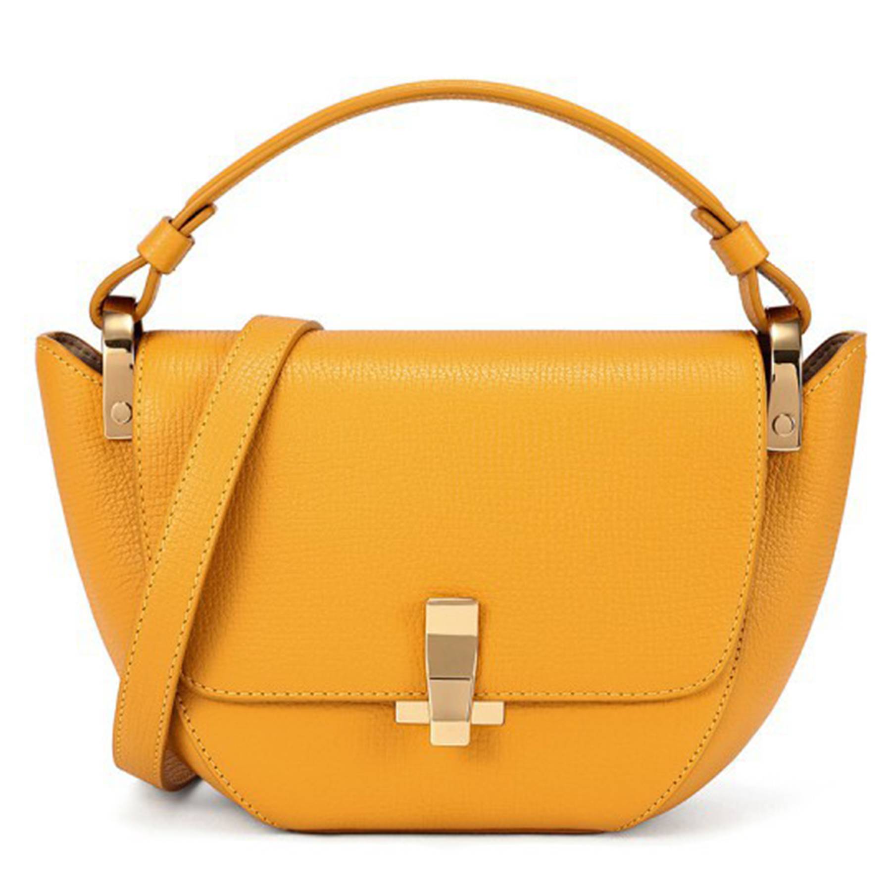 PU Simple solid cross-body bag