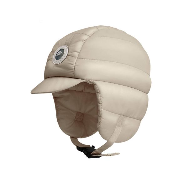 Winter Warm Down Puffer Hood Cap - Image 4