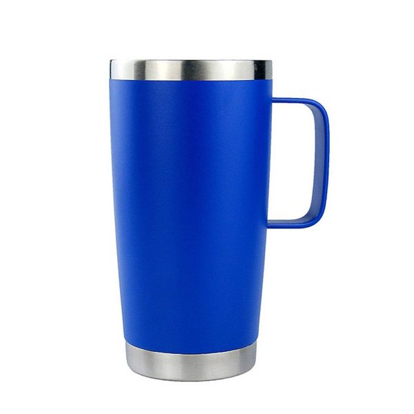 20oz Stainless Steel Insulated Coffee Tumbler w/ Handle