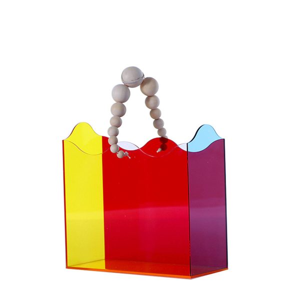 Colorful Acrylic Hand Held Gift Box - Image 2