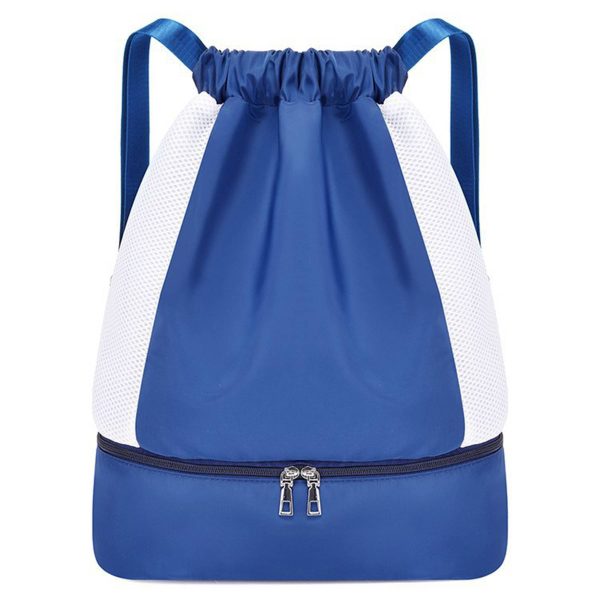 Nylon Waterproof Drawstring Backpack - Image 4