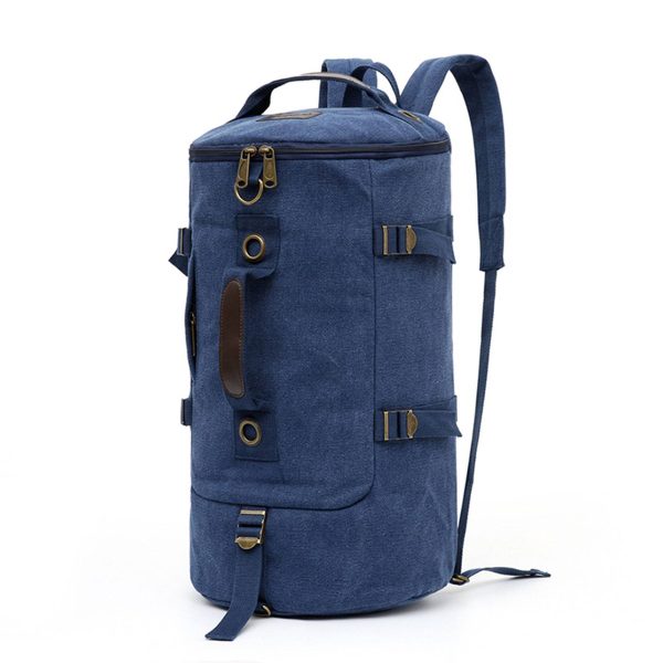 Retro canvas backpack - Image 4