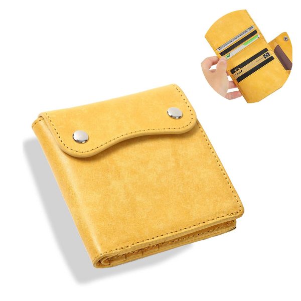 Genuine leather multi card short handbag - Image 6
