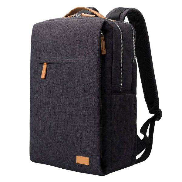 Polyester Laptop Backpack With USB Charging Port - Image 4