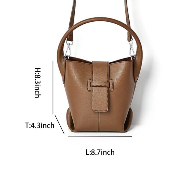 The Bucket PU Bag for Women - Image 4