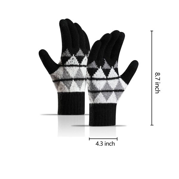 Anti-Slip Touch Screen Knit Glove - Image 6