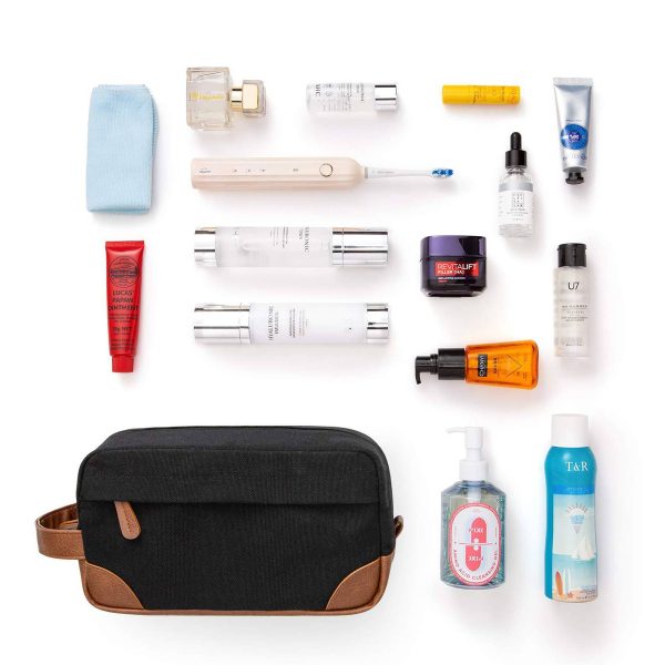 Canvas Waterproof Toiletry Hanging Cosmetic bag - Image 7