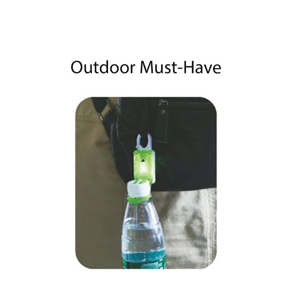 4-in-1 Reflective Bottle Holder with Carabiner - Image 3