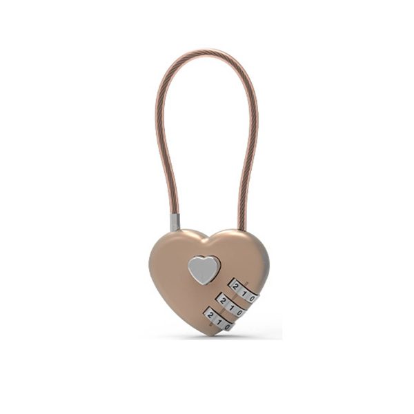 Heart Shaped Padlock - Image 2