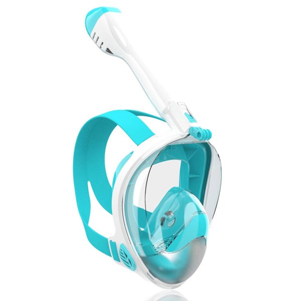 Full Face Snorkel Mask with Camera Mount & Anti-Fog Design - Image 6