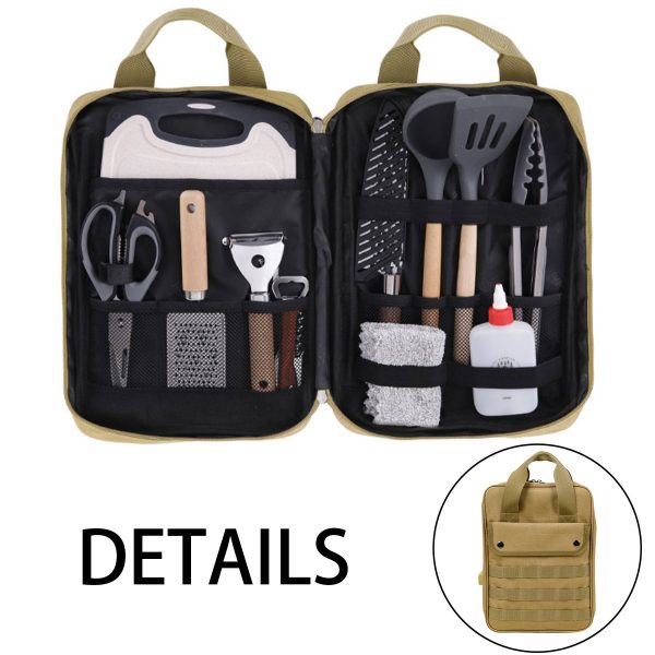 Oxford Camping portable kitchenware combination storage bag - Image 3