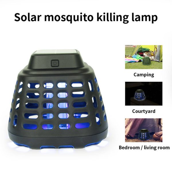 Abs Outdoor home solar mosquito killer lamp - Image 3