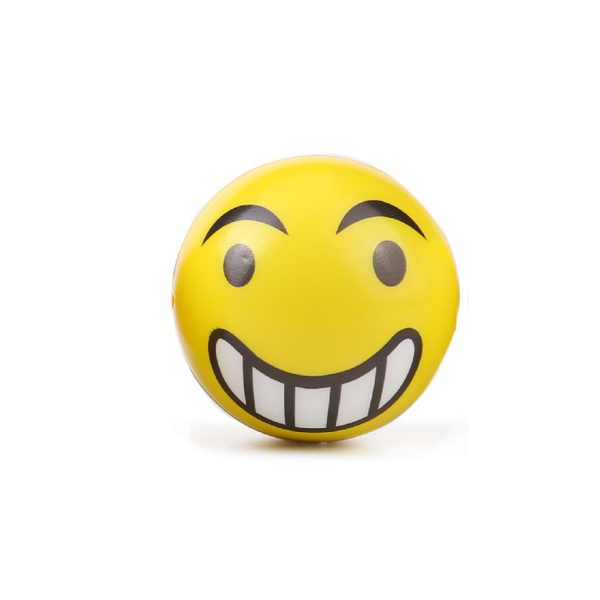 Children's PU Soft Emoji Stress Relief Squeeze Ball