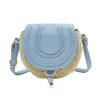 Jute Versatile straw cross-body shoulder bag