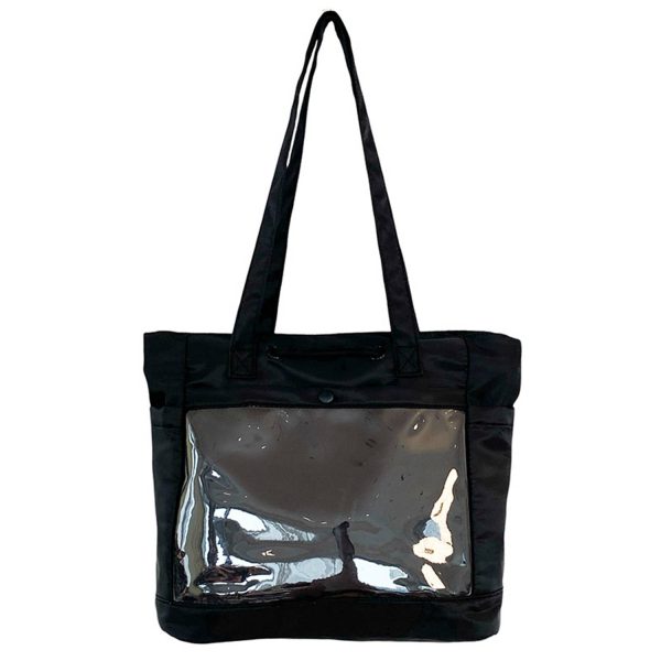 Nylon Drawstring Tote Bag - Image 2