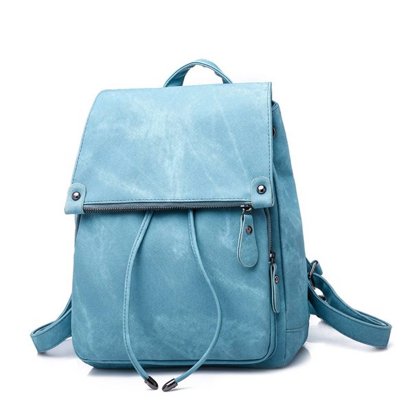 PU Leather Backpack Purse for Women - Image 2