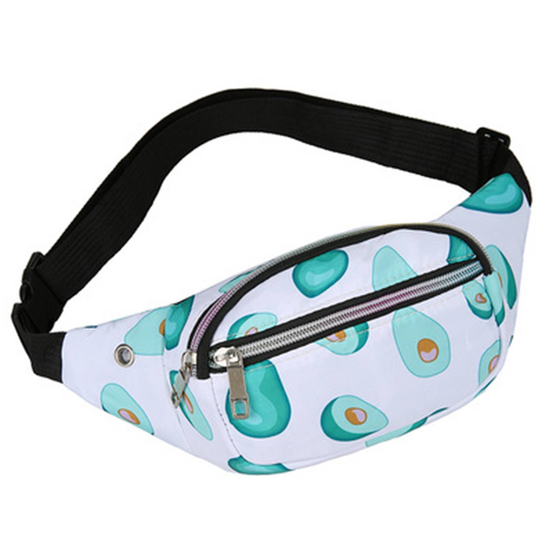 Large Capacity Nylon Crossbody Waist Fanny Pack