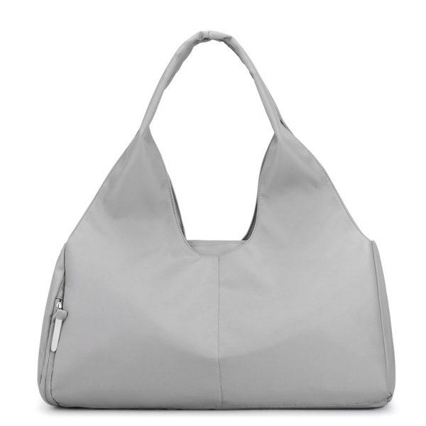 Nylon sports totes bags with shoes compartment for women - Image 3