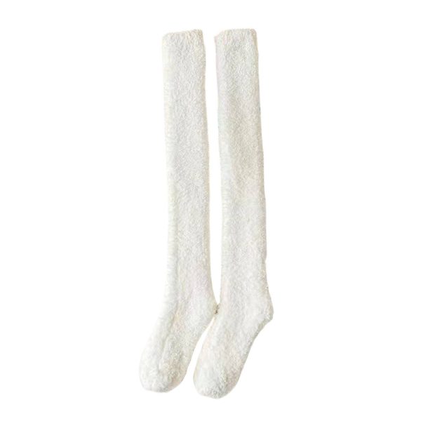 Women's Warm Breathable Knee-High Velvet Socks - Image 2