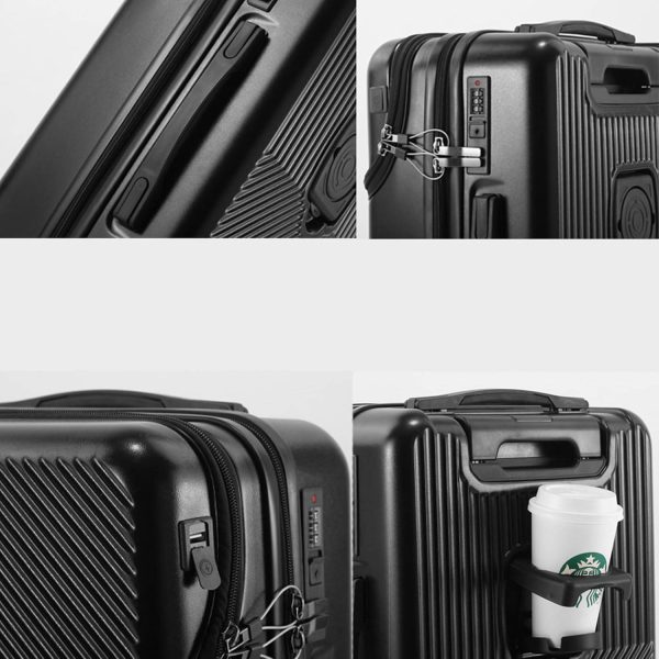 Travel Luggage W/ Cup Holder - Image 7