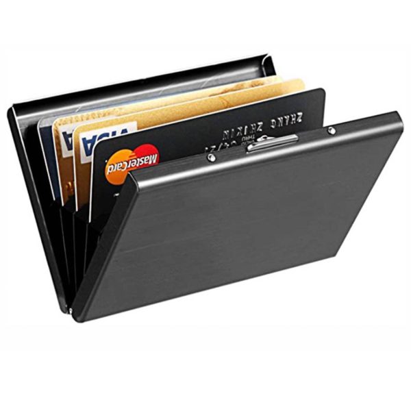 Aluminum RFID blocking credit card holder - Image 2