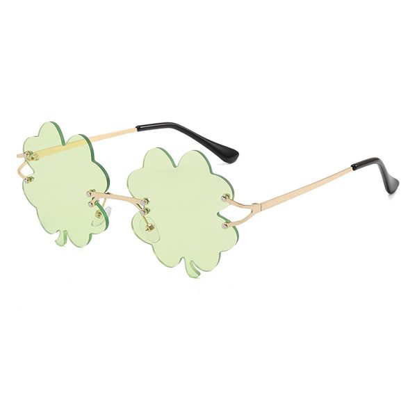 Beach Uv Protection Clover Sunglasses - Image 3