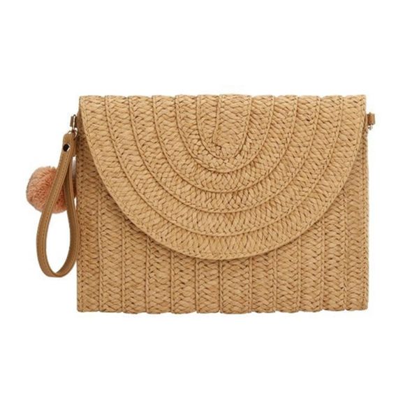 Woven Women Summer Beach Shoulder Bag