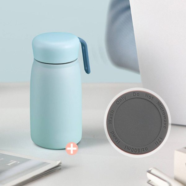 12oz Lightweight Portable Stainless Steel Insulated Bottle - Image 6
