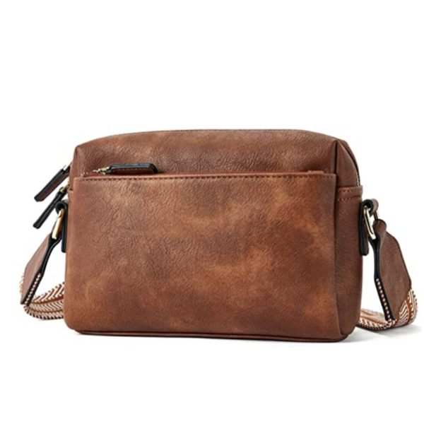 PU small colored shoulder strap crossbody bag - Image 2