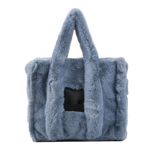 Plush Large Capacity Tote Bags For Women