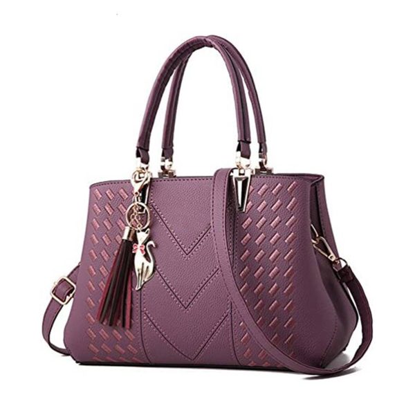 PU Shoulder Tote Ladies Bag - Image 5