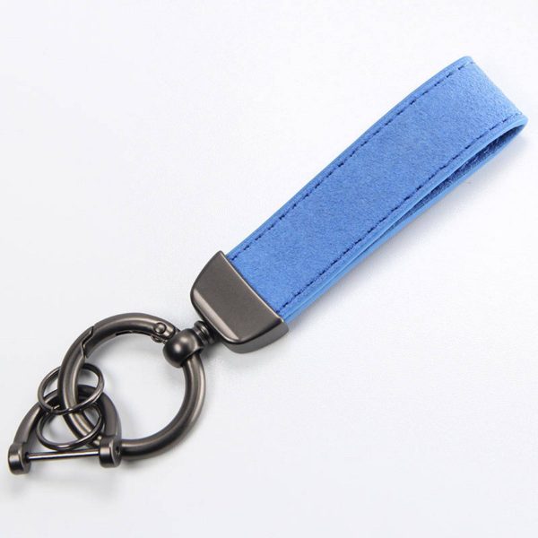 Universal Rotatable Leather Keychain - Image 5