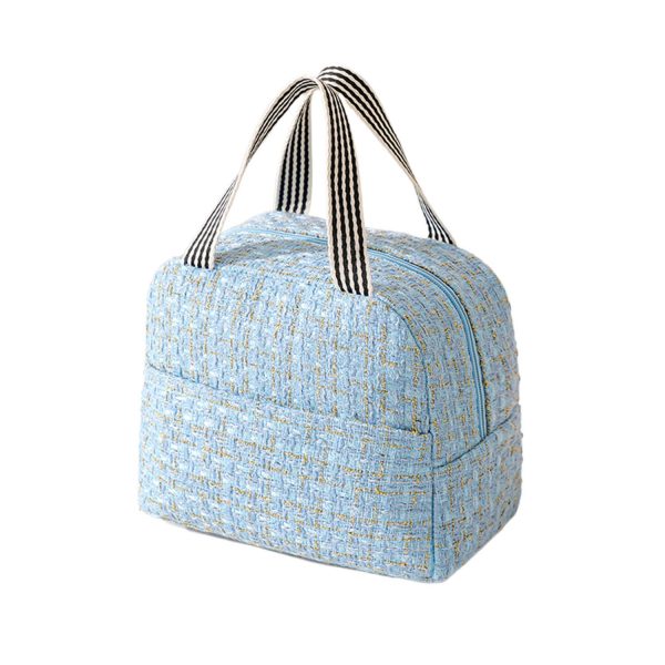 Large Capacity Polyester Aluminum Lining Insulated Lunch Bag - Image 3