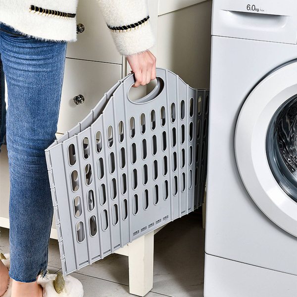 Polypropylene Wall-mounted laundry basket for home use - Image 4