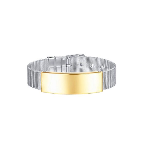 Retro adjustable stainless steel bracelet - Image 3
