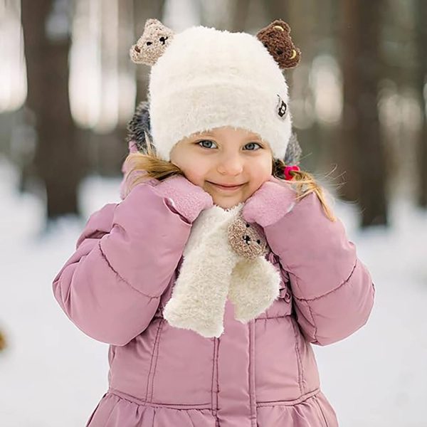Baby Winter Hat And Scarf Warm Set - Image 4