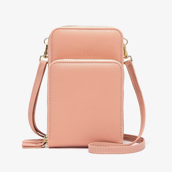 PU Small Crossbody Cell Phone Bag - Image 2