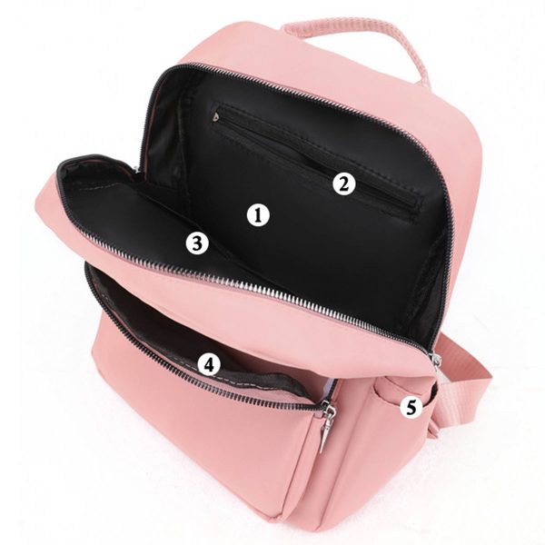 Ladies Oxford Cloth Backpack - Image 5