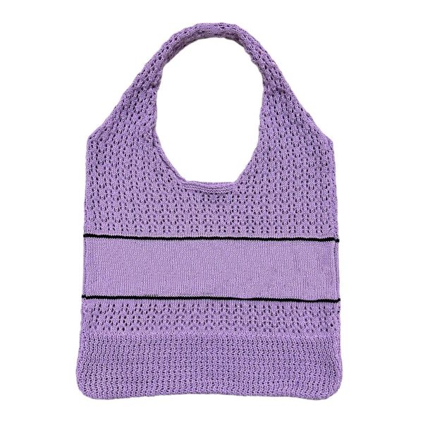 Straw Woven Tote Bag - Image 5