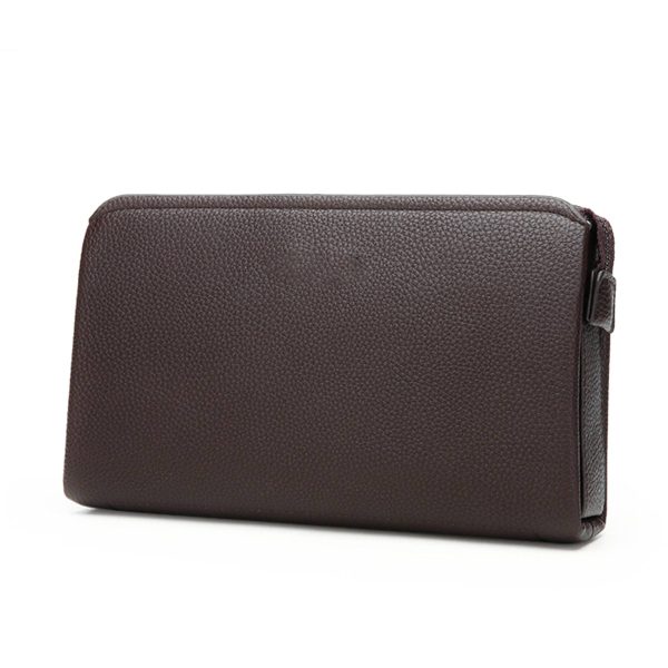 Pu men's handbag Wallet Combination lock - Image 2